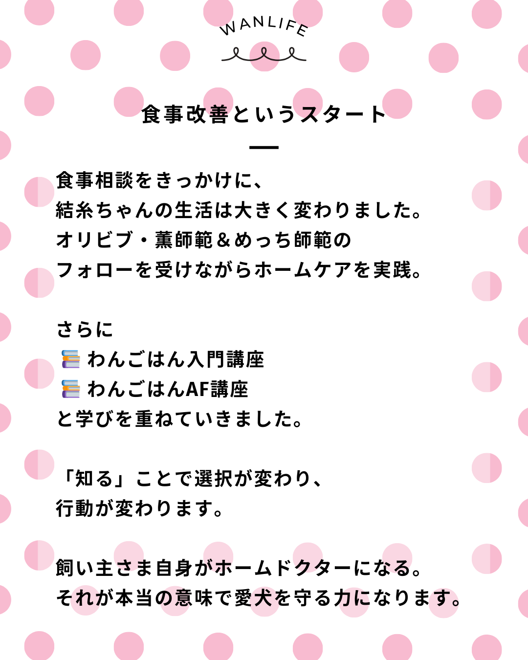 わんわん整体WanLife｜愛知・岐阜の犬の整体・メディセル筋膜リリース・オベロンアニマルスキャン・ネオヒーラー・温灸・食事療法｜