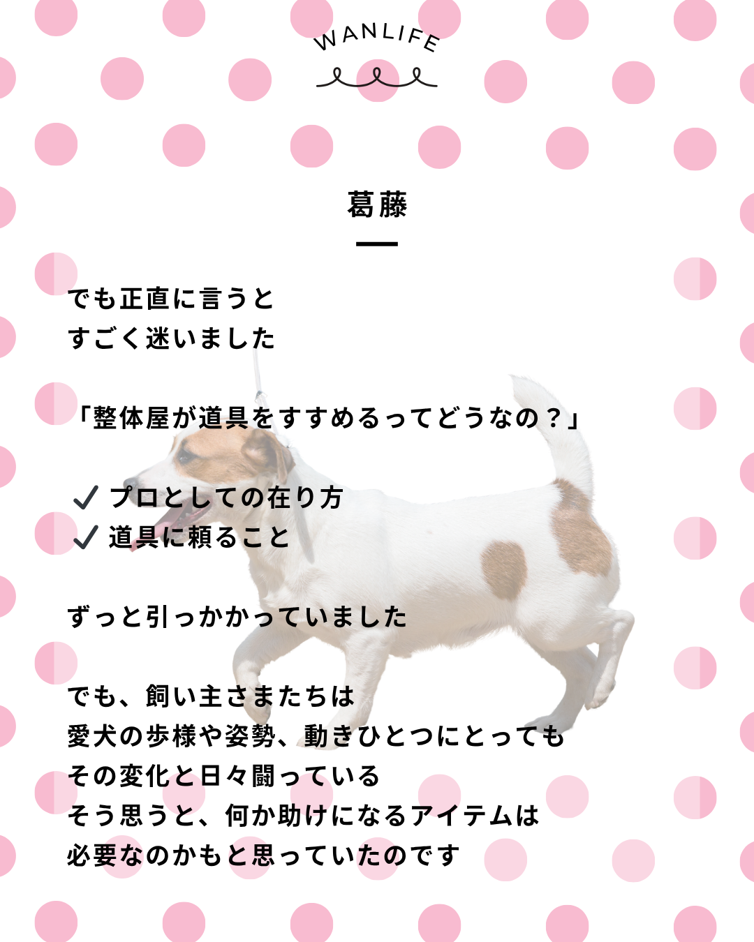 わんわん整体WanLife|愛知・岐阜の犬の整体・メディセル筋膜リリース・オベロンアニマルスキャン・歩けるくん・ネオヒーラー・温灸・食事療法|