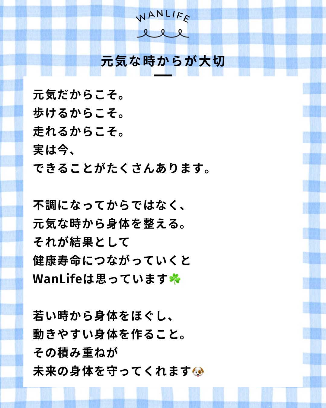 わんわん整体WanLife｜愛知・岐阜の犬の整体・メディセル筋膜リリース・オベロンアニマルスキャン・ネオヒーラー・温灸・食事療法｜